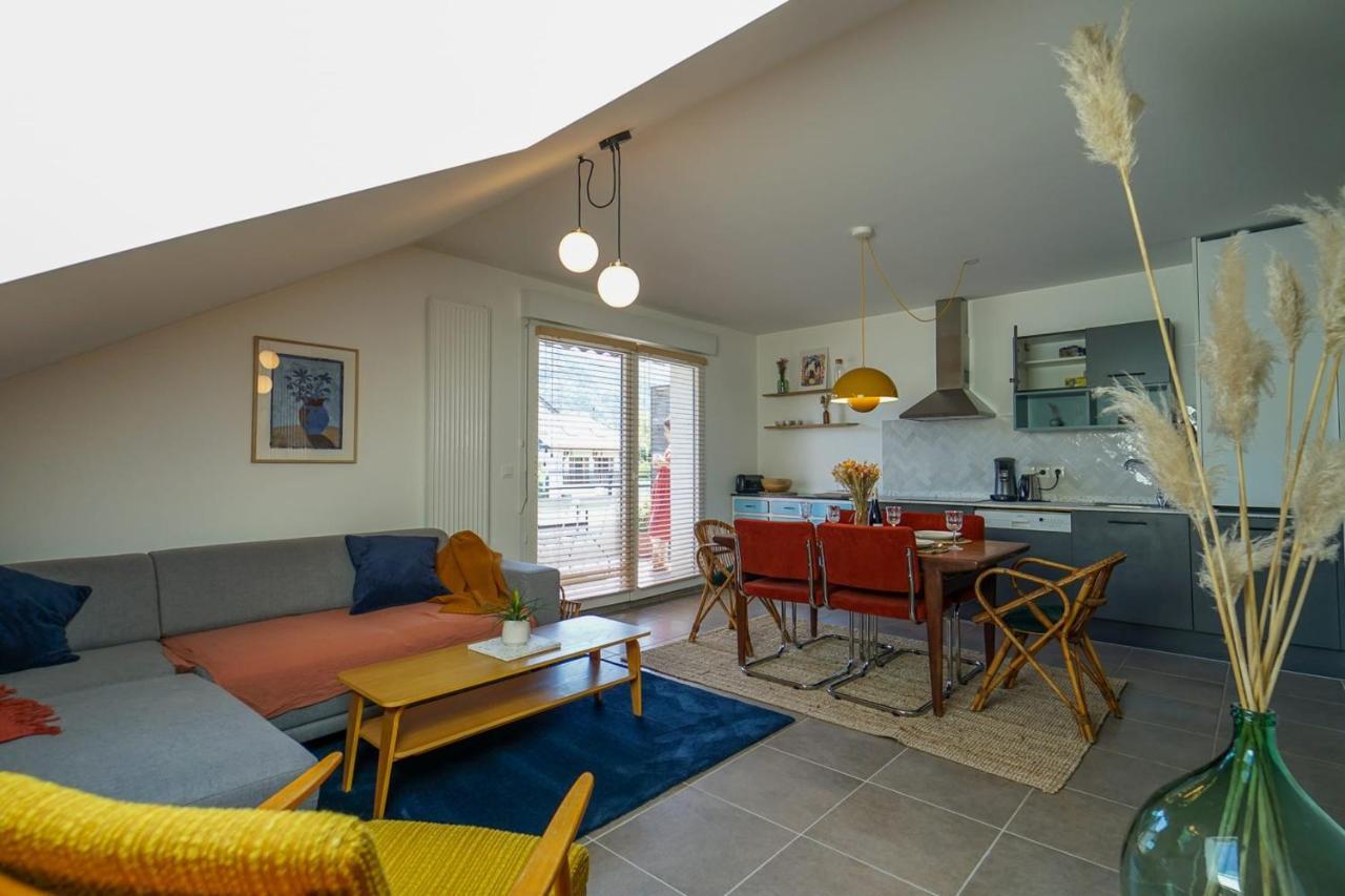 The Azalea Beautiful Quiet Apartment For 4 People! Doussard Exterior foto